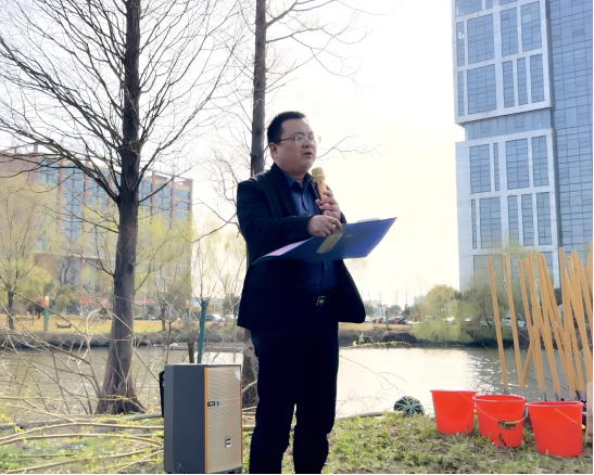 交通产业Ezpay如皋港板块召开“春风又绿江岸，绿色开展同行”主题党日活动