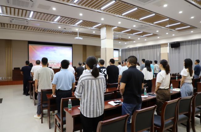 强国复兴有我〡交通产业Ezpay富港板块召开“喜迎二十大，安全共守护”道德讲堂活动